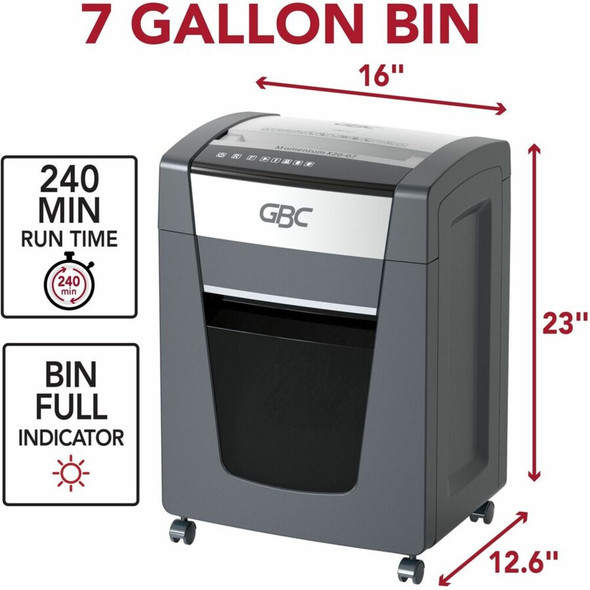 GBC Momentum Paper Shredder WSM177001 SPR-GBCWSM177001