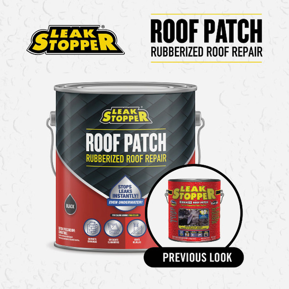 Black Jack Leak Stopper 1 Gal. Rubberized Roof Patch