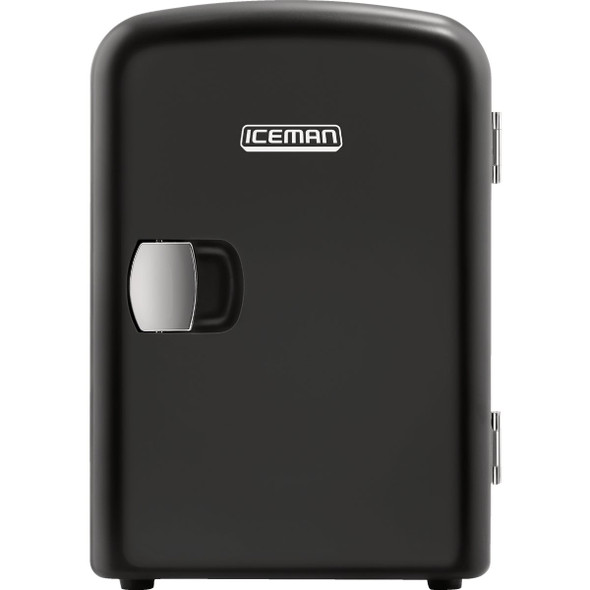 Iceman Personal 4 Ltr. Black Mini Fridge RJ48-BLACK-DE-4