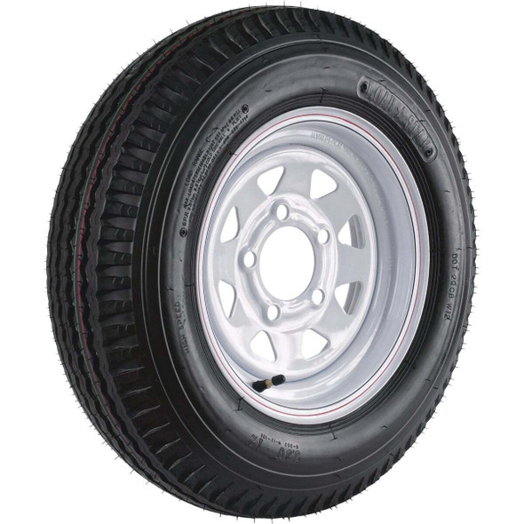 Kenda Loadstar Tire/Wheel Assembly 5.30-12 LRC Bias 5 Hole Assembly DM452C-5C-I