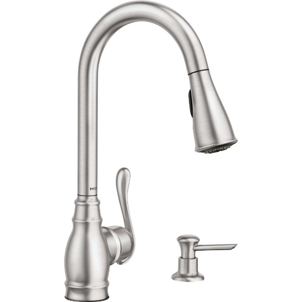 Anabelle 1h Srs Kitchen Faucet CA87003SRS