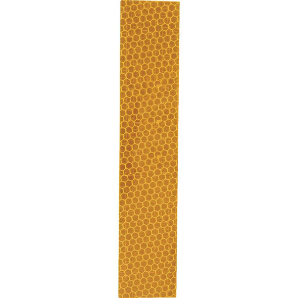 Hy-Ko 1 In. x 6 In. Yellow Reflective Safety Tape Strips (3-Count) TP-3Y