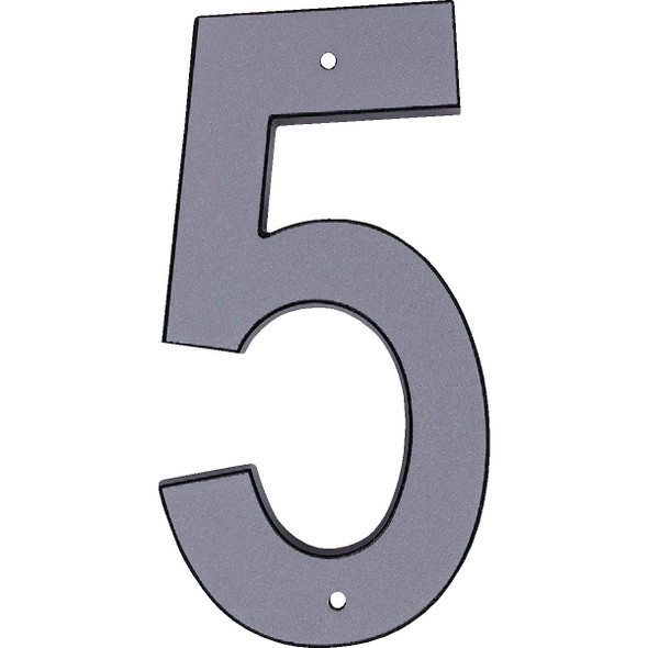 Hy-Ko 4 In. Reflective Plastic Number 5  30655-5