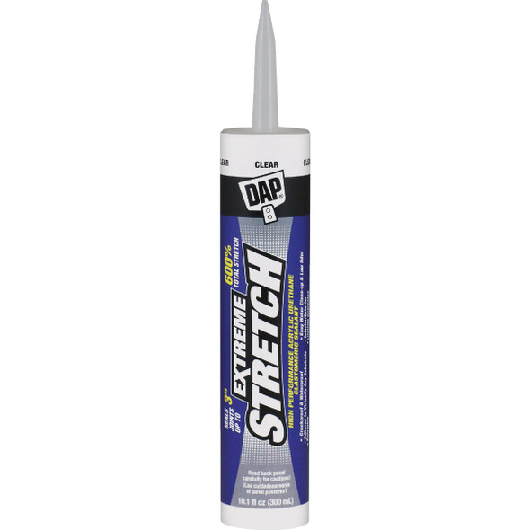 Dap Extreme Stretch 10.1 Oz. Clear Acrylic Urethane Premium Elastomeric Sealant
