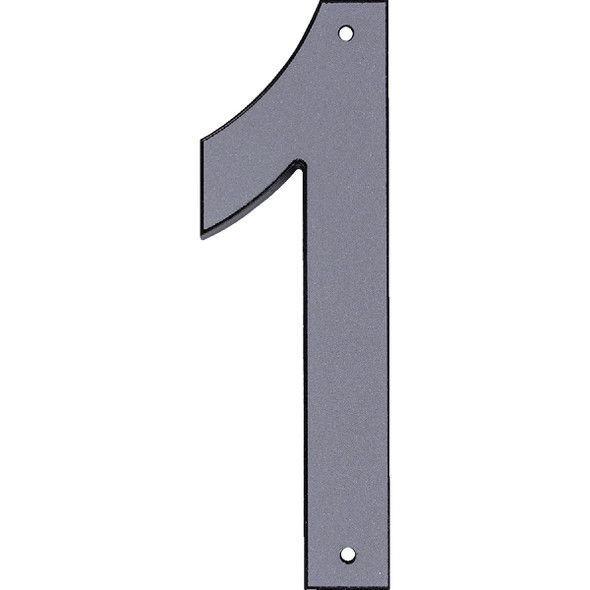Hy-Ko 4 In. Reflective Plastic Number 1 30651-5
