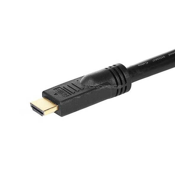 Monoprice HDMI Extension Cable,Black,10 ft.,24AWG 3343