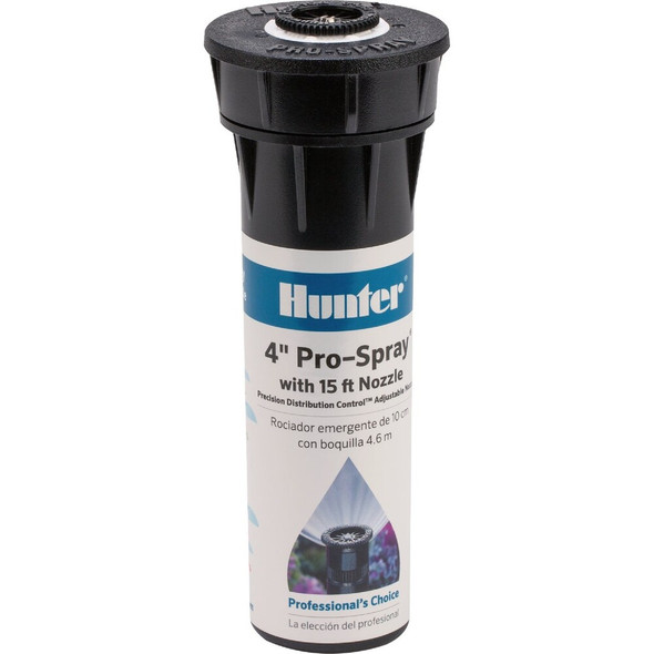 Hunter Pro-Spray 4 In. Sprinkler with 15 Ft. Nozzle RTL-20-01-PROS-04-15A 737006