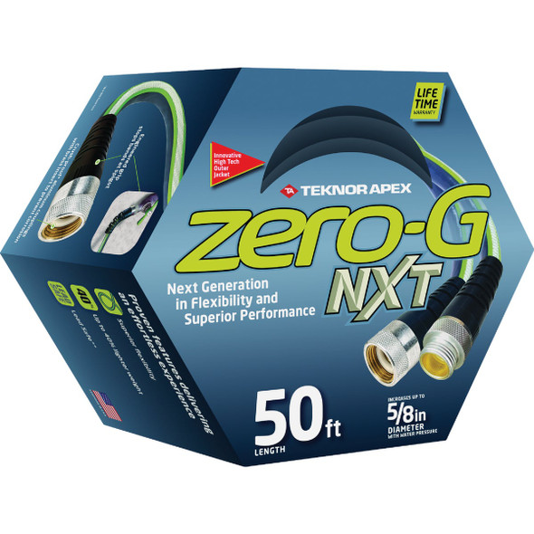 Teknor Apex Zero-G NXT 5/8 In. Dia. x 50 Ft. Garden Hose 5100-50