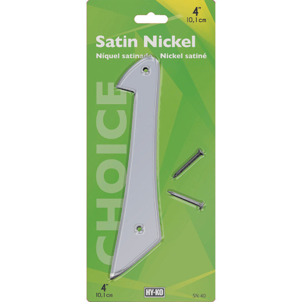 Hy-Ko 4 In. Satin Nickel Number 1