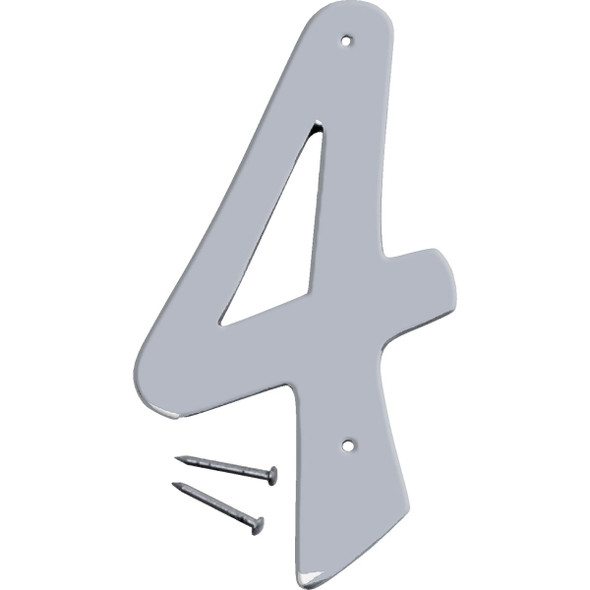 Hy-Ko 4 In. Satin Nickel Number 4 SN-40/4