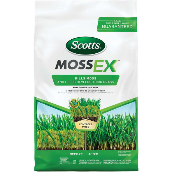 Scotts MossEx 18.37 Lb. 5000 Sq. Ft. Moss Killer For Lawns  49019