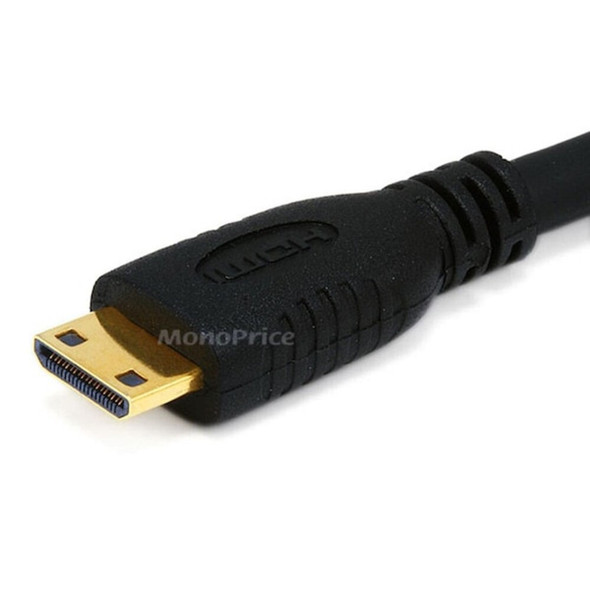 Monoprice HDMI Cable,High Speed,Black,6 ft. L 3645