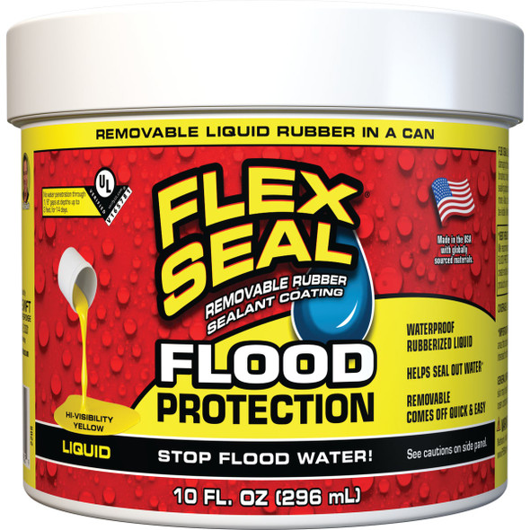 FLEX SEAL Flood Protection 10 Oz. Liquid Rubber Sealant RLSYELR12