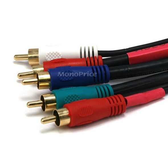 Monoprice RCA Cable,RG-59-U,5 RCA,6 ft. 320