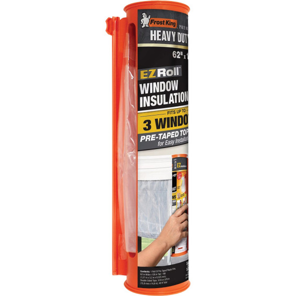 Frost King EZ Roll 62 In. x 126 In. Premium Shrink Window Kit EZ833CDSP12