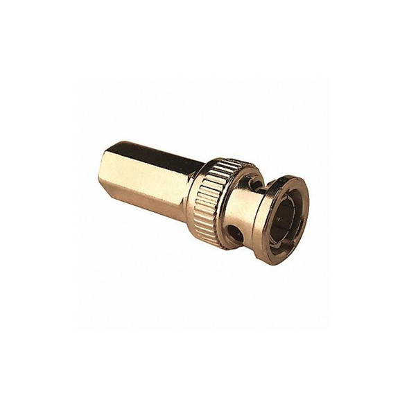 Vitek Coaxial Twist Connector,BNC Male,PK10 VT-BNC-TWST-ML10