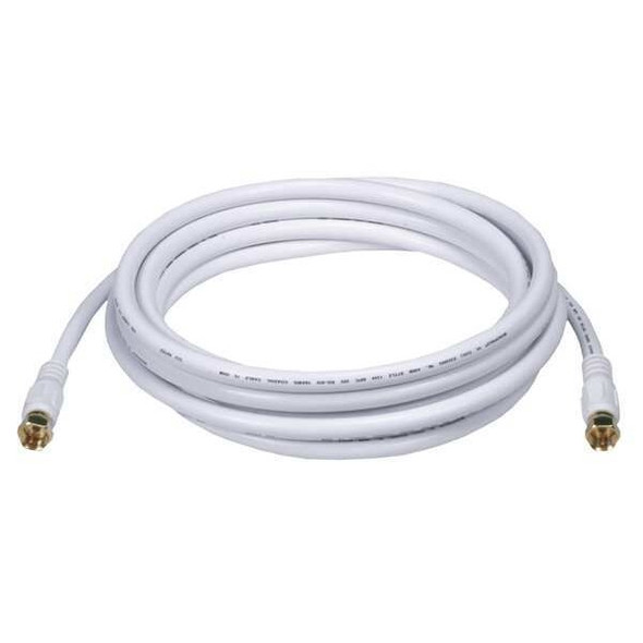 Monoprice Coaxial Cable,RG-6,10 ft.,White 6315 Monoprice Coaxial Cable,RG-6,10 ft.,White 6315