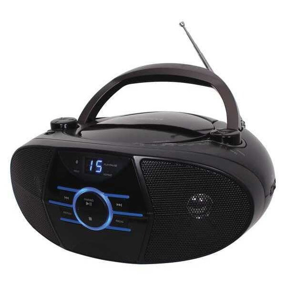 Jensen Audio AM/FM Radio CD Boombox with Bluethoot, LED Display CD-560