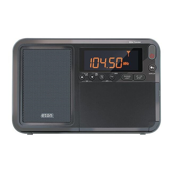Eton Mini Shortwave Radio,Digital,3-1/2" H NELITETRAVELER
