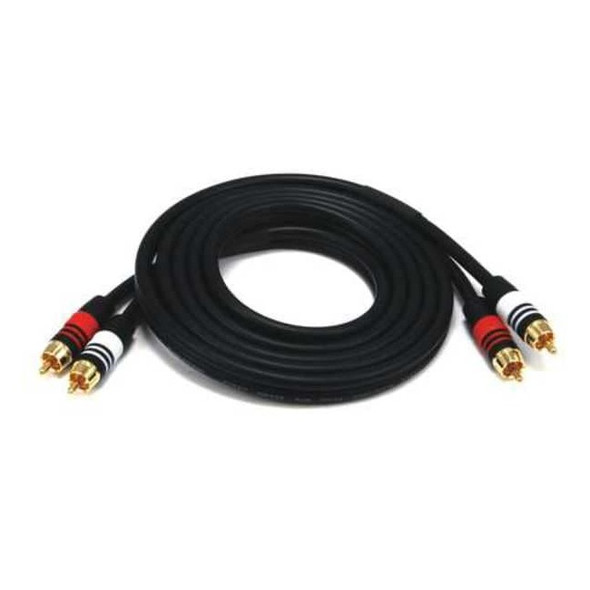 Monoprice A/V Cable,2 RCA M/M, 6ft 2864