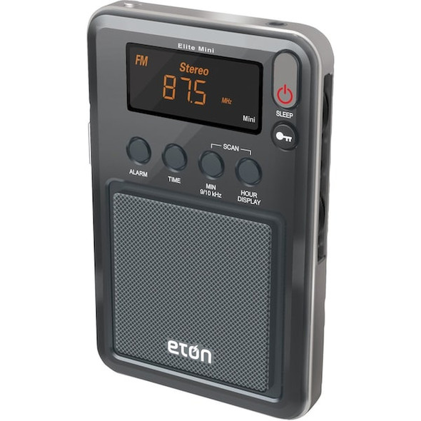 Eton Eton Elite Mini AM/FM/ShortWave Radio - LCD Display - Headphone - 2 x AAA - Portable NELITEMINI
