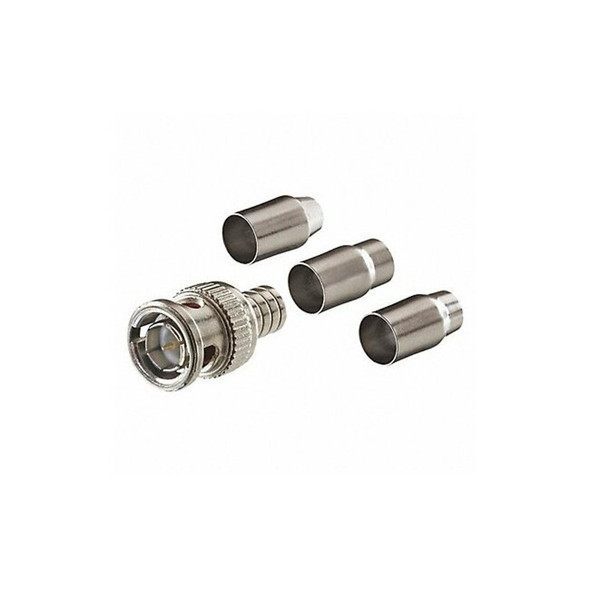 Triplett Coaxial Connector,BNC Male,1" Size,PK10 301-00-75TP