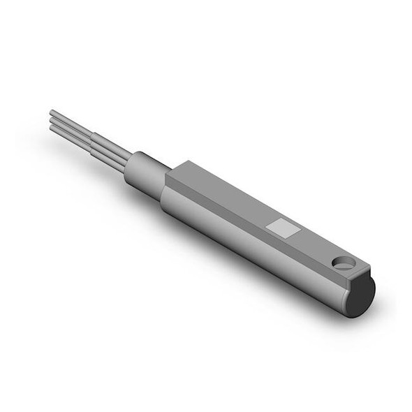 Smc Inline Solid PNP Direct,LED,Lead 1.6 ftL D-M9P
