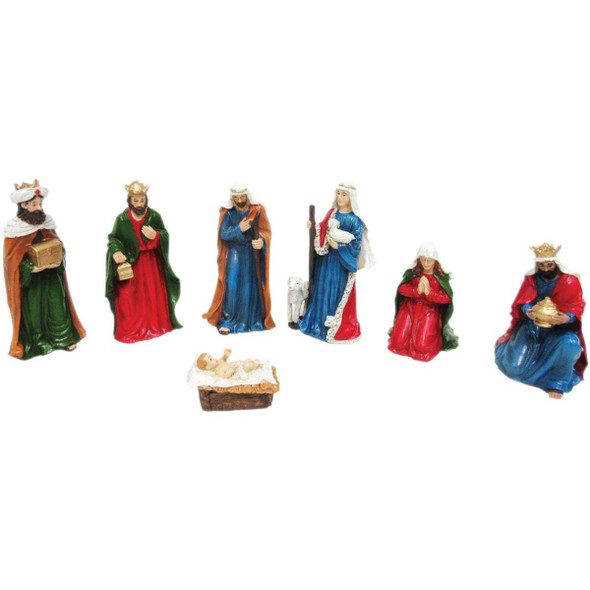 Polyresin Nativity Set (7-Piece) XN8037041DIB