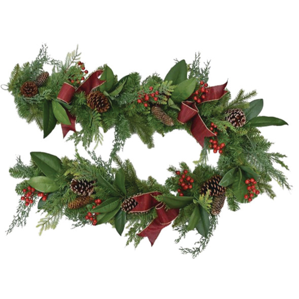 Juliette 6 Ft. Pine Garland XVG143154