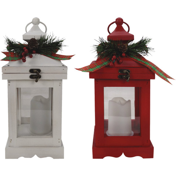 Alpine Led Red/Wht Lantern SKY328AHH-TM