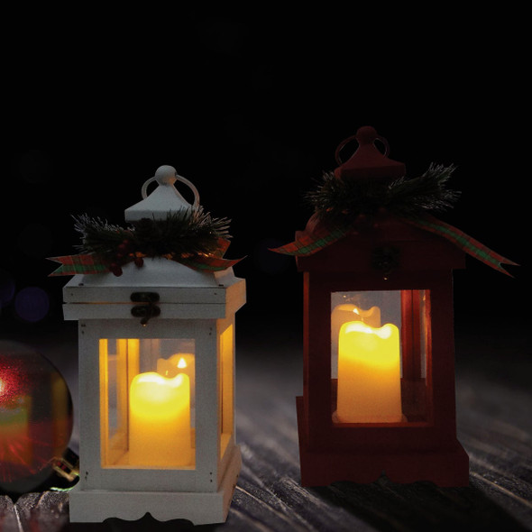 Alpine Led Red-Wht Lantern SKY328AHH-TM 870209