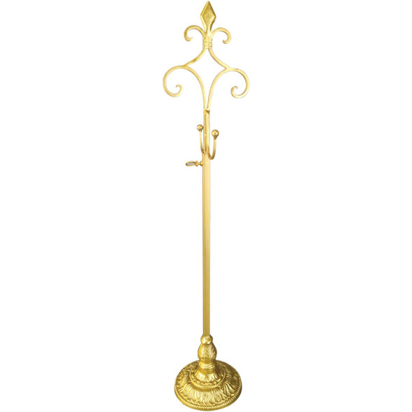 28 In. Telescoping Metal Gold Wreath Hanger MI884625DIB-G