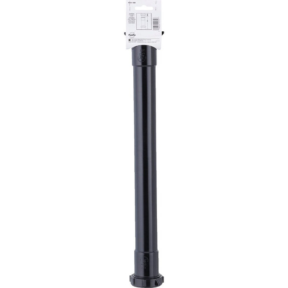 Plumb Pak 1-1-2 In. x 16 In. Black Plastic Double End Slip-Join Extension Tube PP41-16B 457569