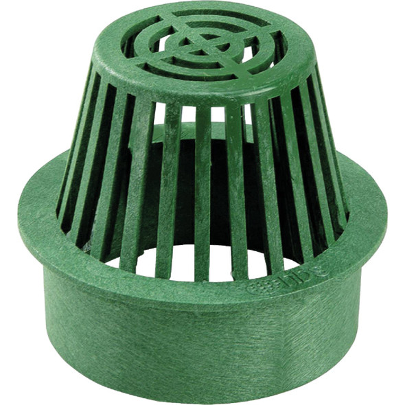 NDS 3 In. Green Structural Foam Polyethylene Atrium Drain Grate 70