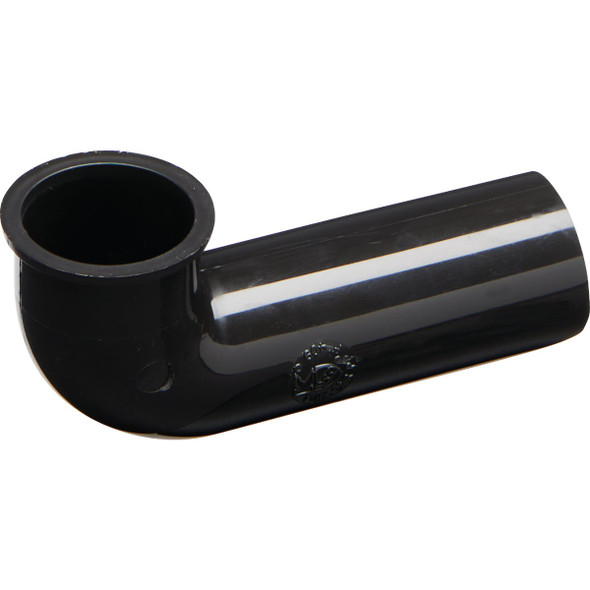 Keeney 4-3/4 In. Black Plastic InSinkErator Disposer Elbow 341B8K