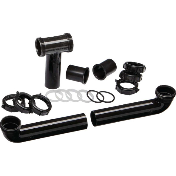 Plumb Pack 1-1/2 In. x 16 In. Plastic Center Waste Outlet PP930B