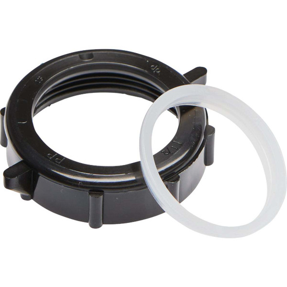 Plumb Pak 1-1/2 In. Black Plastic Split Joint Nut PP955B