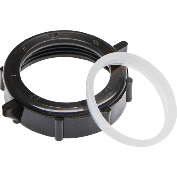 Plumb Pak 1-1/2 In. Black Plastic Split Joint Nut PP955B