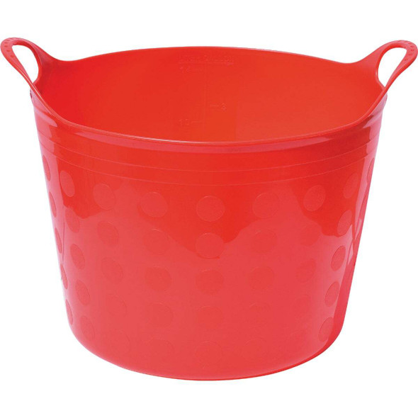 Tuff Stuff 7 Gal. Red Plastic Flex Tub F7-RD