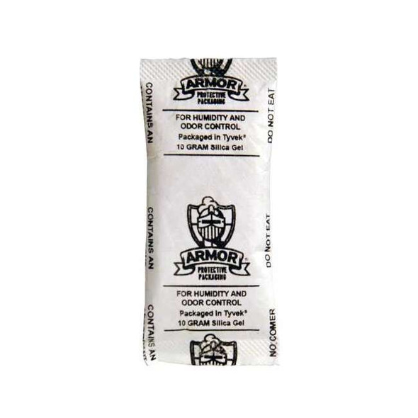 Armor Shield Desiccant,0.3cuft,White,10g,PK1500 D10GST
