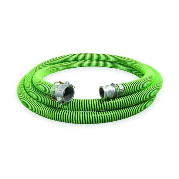Continental Water Hose,4" ID x 25 ft.,Green GH400-25CE-G