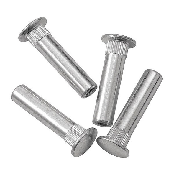 Assa Abloy Accentra Sleeve Nuts,Dark Aluminum Finish,PK4 SN-134 689 CLOSER NUT