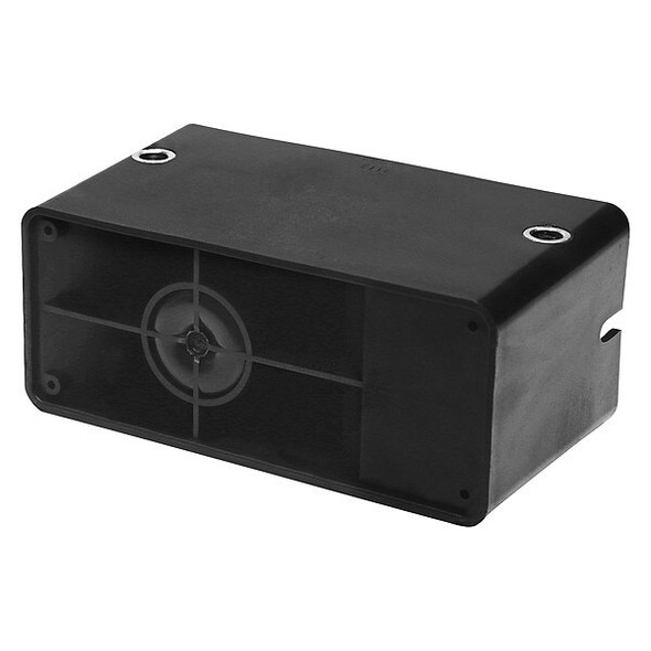 Ecco Back Up Alarm,Black,3-13/64" H EA7070