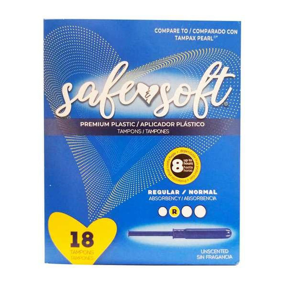 Hospeco Plastic Applicator Tampons,12 boxes 811218