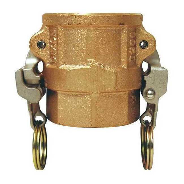 Dixon CamGrooveCouplng,Threaded,Brass,Nitrile BD150EZ