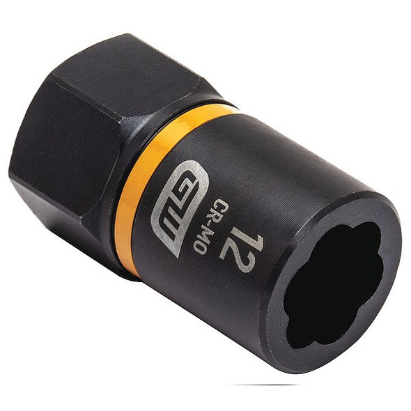 Gearwrench 3/8" Drive Bolt Biter Impact Extraction Socket 12mm 84763