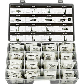 TPMS VALVE STEM ASSORTMENT 16 SKUS/52 DY-TPMS-16VSR
