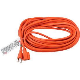 Global Industrial 50 Ft. Outdoor Extension Cord 14/3 Ga 15A Orange