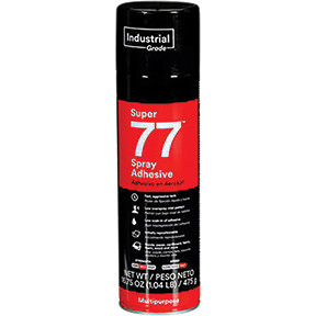 3M Super 77 Multipurpose Spray Adhesive, 24 fl oz Can 21210