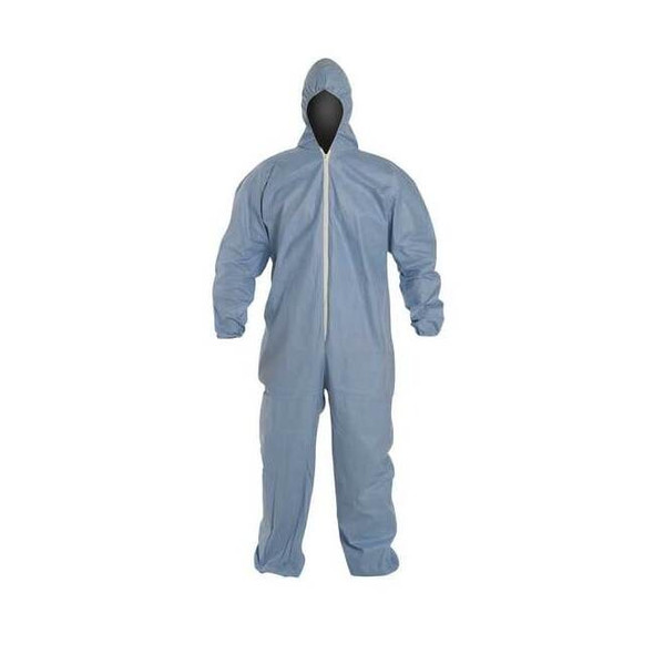 Dupont Coveralls, MD, 28 in Inseam, ProShield(R) 6 SFR, Zipper TM127SBUMD002500